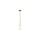 Lampa wisząca ALIAS GOLD 1xE14 fi 120 ML0317 Milagro