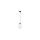 Lampa wisząca biała szklana kula 25cm ESME 5669 TK Lighting