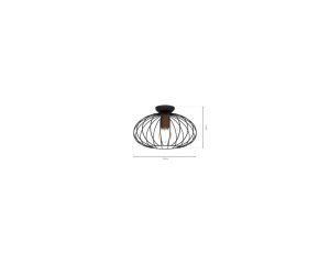 Lampa wisząca DEVON 3 - punktowa Graphite 4628 TK Lighting