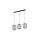 Lampa wisząca DELTA 3 - punktowa Graphite 4841 TK Lighting