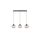 Lampa wisząca CUBUS 3 - punktowa Bursztyn 4598 TK Lighting