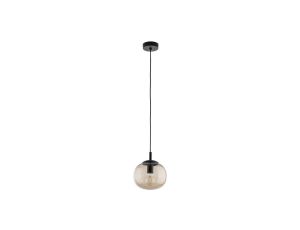 Lampa wisząca ze szklanym, owalnym kloszem 1xE27 VIBE 5826 TK Lighting