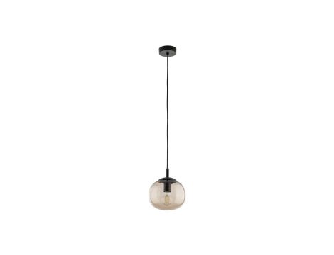 Lampa wisząca ze szklanym, owalnym kloszem 1xE27 VIBE 5826 TK Lighting
