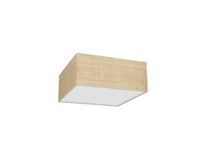 Lampa sufitowa MARSHALL WHITE / RATTAN 3xE27 MLP7485 Milagro