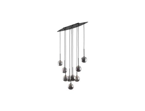 Lampa wisząca z ciemnymi kloszami ze szkła ESTERA 6148 9xG9 TK Lighting