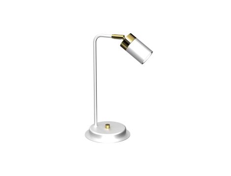 Lampka nocna JOKER WHITE/GOLD 1xGU10 MLP7536 Milagro