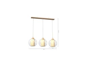 Lampa wisząca GALAXY kolor Czarny 3459 TK Lighting