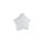 Lampa sufitowa plafon biały gwiazdka STAR WHITE 2xE27 4514 TK Lighting