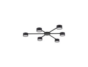 Lampa sufitowa AVIA BLACK 6 – punktowa 4692 TK Lighting