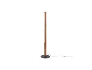 Lampa podłogowa drewniana 36W LED TEO Orzech 1410 TK Lighting