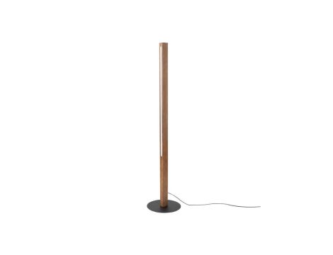 Lampa podłogowa drewniana 36W LED TEO Orzech 1410 TK Lighting