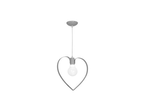 Lampa wisząca AMORE GREY 1xE27 MLP9822 Milagro