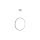 Lampa wisząca Saturno Black 46W LED ML8856 Milagro