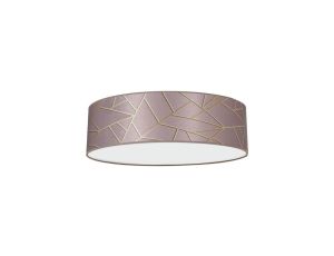 Lampa sufitowa ZIGGY PINK Gold/Pink 3xE27 MLP7586 Milagro