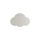 Lampa ścienna beżowa chmurka do pokoju dziecięcego CLOUD BEIGE 5886 TK Lighting