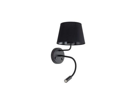 Kinkiet ścienny do sypialni ramię do czytania, abażur MAJA 10081 TK Lighting