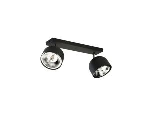 Lampa sufitowa ALTEA BLACK 2 PŁ + żarówki 6518 TK Lighting