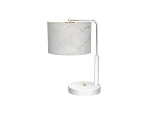 Lampka nocna SENSO White/Gold 1xE27 MLP7310 Milagro