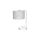Lampka nocna SENSO White/Gold 1xE27 MLP7310 Milagro