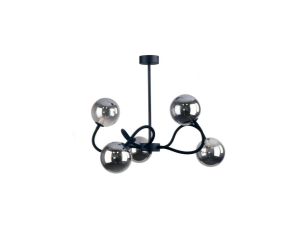 Lampa sufitowa BELLA 5 - punktowa Grafit lustrzany 5713 TK Lighting