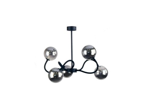 Lampa sufitowa BELLA 5 - punktowa Grafit lustrzany 5713 TK Lighting