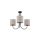 Lampa sufitowa TORENS 3 - punktowa Szary 4631 TK Lighting