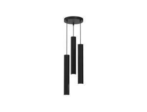 Lampa wisząca HUDSON BLACK 3xGU10 MLP8793 Milagro