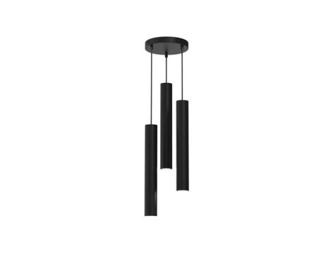 Lampa wisząca HUDSON BLACK 3xGU10 MLP8793 Milagro