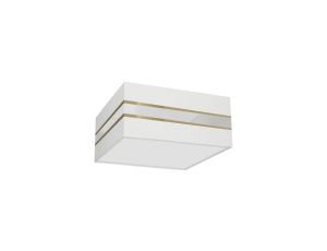 Lampa sufitowa Kwadrat ULTIMO WHITE 2xE27 40cm MLP7347 Milagro