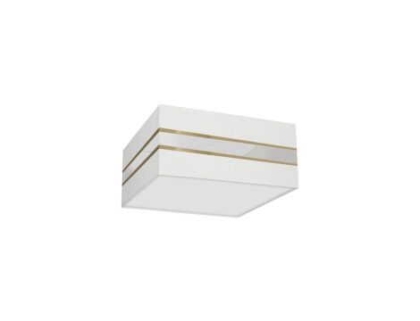 Lampa sufitowa Kwadrat ULTIMO WHITE 2xE27 40cm MLP7347 Milagro