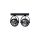 Oprawa natynkowa LUGAR BLACK 2xAR111 GU10 ML5706 Milagro