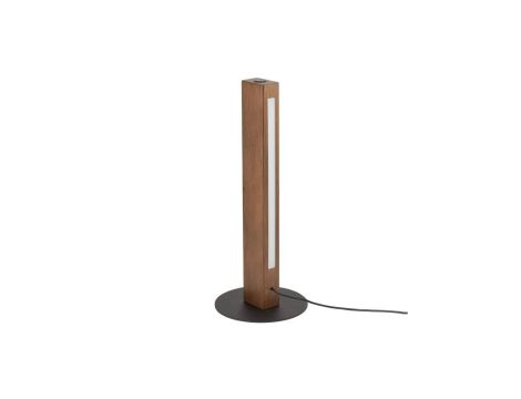 Lampka nocna z drewna 36W LED TEO ORZECH 1411 TK Lighting