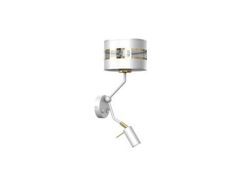 Kinkiet ULTIMO WHITE 1xE27 1x mini GU10 MLP7346 Milagro