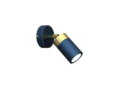 Kinkiet JOKER NAVY BLUE/GOLD 1xGU10 MLP7722 Milagro