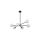 Lampa sufitowa SARIUS BLACK 6 PŁ 4732 TK Lighting