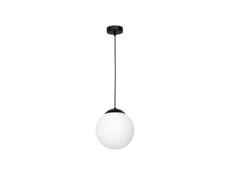 Kinkiet wiszący ARVI WHITE z rustykalnym kloszem białym K-4528 Kaja Lighting