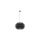 Lampa wisząca nowoczesna z czarnej tkaniny CALISTO 4999 1xE27 TK Lighting