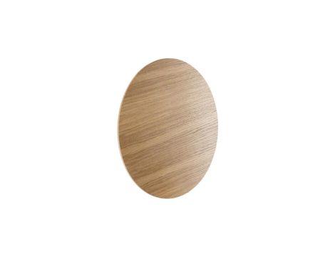 Kinkiet koło LUNA 40cm Czarny / jasne drewno G9 MAX 6W 5449 TK Lighting