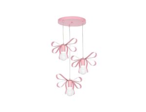 Lampa Wisząca EMMA PINK 3xE27 MLP1040 Milagro