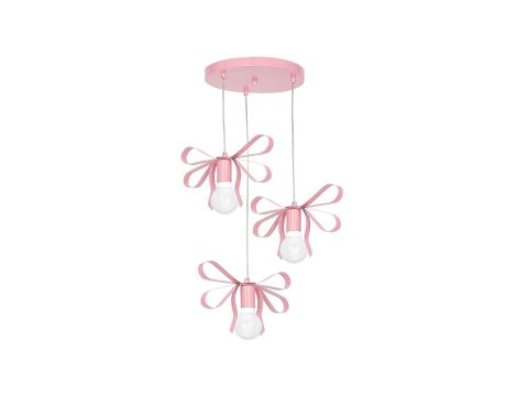 Lampa Wisząca EMMA PINK 3xE27 MLP1040 Milagro