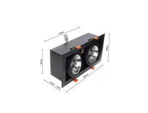 Lampa sufitowa BIANCA GOLD 1 PŁ 4698 TK Lighting