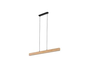 Lampa wisząca podłużna szer. 96cm z drewna TEO LED M 6615 TK Lighting