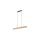 Lampa wisząca podłużna szer. 96cm z drewna TEO LED M 6615 TK Lighting