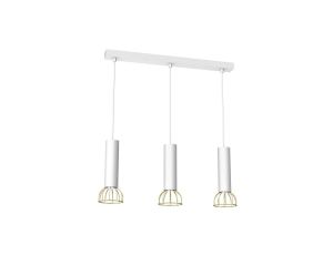 Lampa wisząca DANTE White/Gold 3xGU10 MLP7255 Milagro