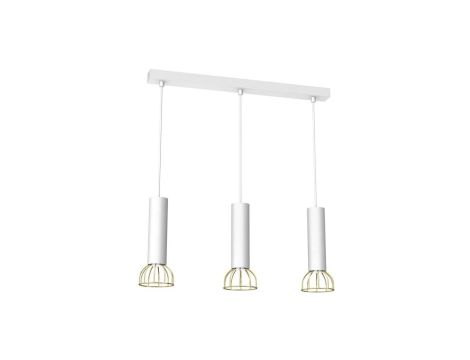 Lampa wisząca DANTE White/Gold 3xGU10 MLP7255 Milagro