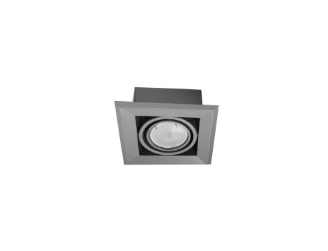 LAMPA PODTYNKOWA BLOCCO SZARY 1x7W GU10 LED ML839 Milagro