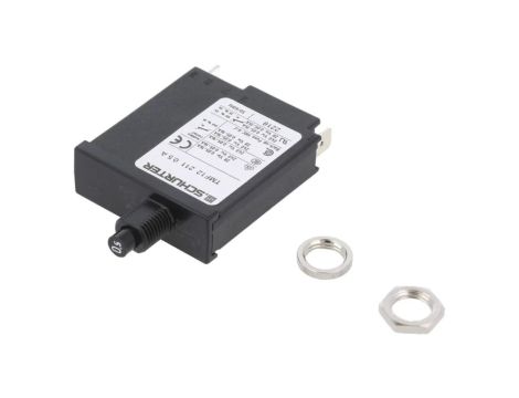 Wyłącznik nadprądowy Iznam: 0,5A Uznam: 240VAC 28VDC SPST Bieguny: 1 4410.0100