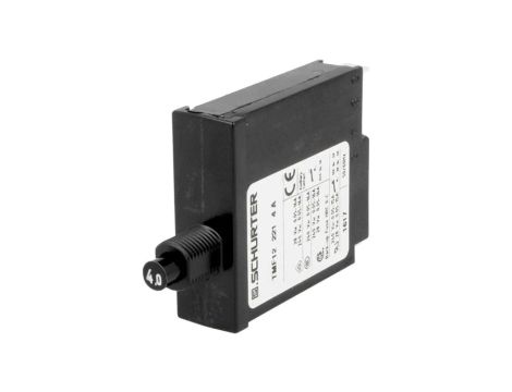 Wyłącznik nadprądowy Iznam: 4A Uznam: 240VAC 28VDC SPST Bieguny: 1 4410.0159