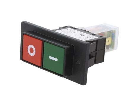 Wyłącznik nadprądowy Iznam: 20A Uznam: 240VAC 60VDC DPST Bieguny: 2 4430.0651