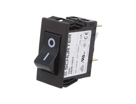 TA45-ABDBL100C0 Wyłącznik nadprądowy Iznam: 10A Uznam: 240VAC 60VDC DPST Bieguny: 2